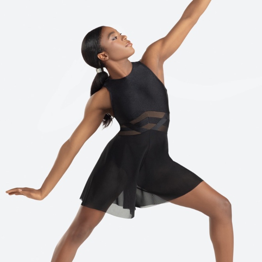 Revolution RN 114987 style #RC23907 size SA and SC in black, dance costume NWOT